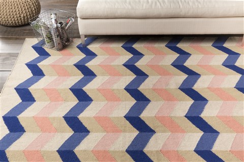 Surya Frontier Purple Runner 26 X 80 Area Rug FT609-268 800-45730 Image 1