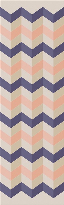 Surya Frontier Purple Runner 26 X 80 Area Rug FT609-268 800-45730 Image 0