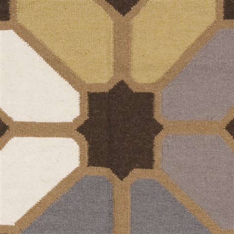 Surya Frontier Yellow Runner 26 X 80 Area Rug FT70-268 800-45771 Image 1