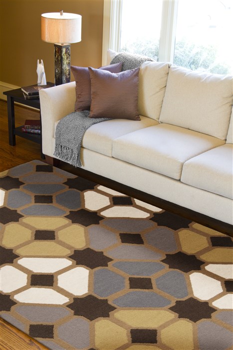 Surya Frontier Yellow Runner 26 X 80 Area Rug FT70-268 800-45771 Image 2