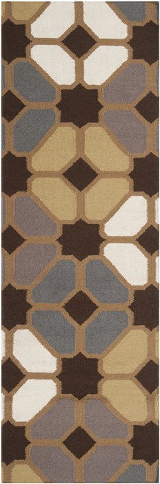 Surya Frontier Yellow Runner 26 X 80 Area Rug FT70-268 800-45771 Image 0
