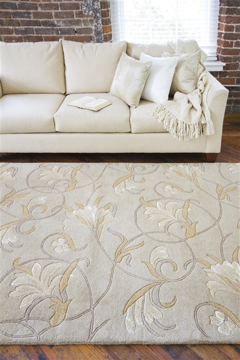 Surya Goa Brown Round 79 X 79 Area Rug G44-79RD 800-45805 Image 4
