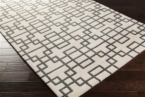 Surya Goa White 20 X 30 Area Rug G5085-23 800-45902 Image 1