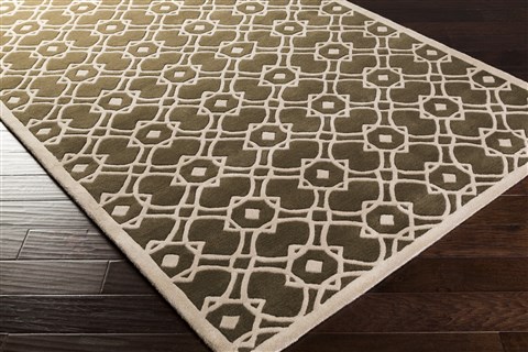 Surya Goa Green 20 X 30 Area Rug G5107-23 800-45971 Image 1