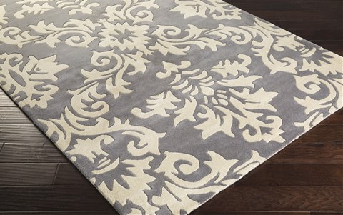 Surya Goa Grey 80 X 110 Area Rug G5130-811 800-46036 Image 1