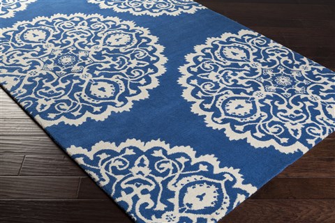 Surya Goa Blue 80 X 110 Area Rug G5138-811 800-46076 Image 1