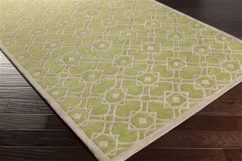 Surya Goa Green 80 X 110 Area Rug G5147-811 800-46099 Image 1