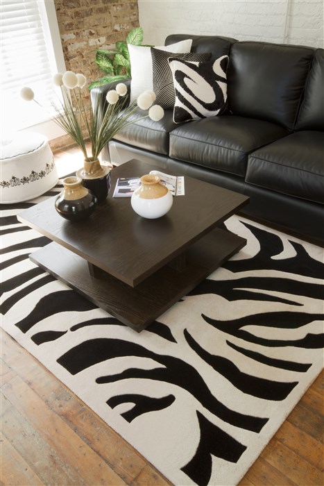 Surya Goa Black 33 X 53 Area Rug G59-3353 800-46137 Image 2