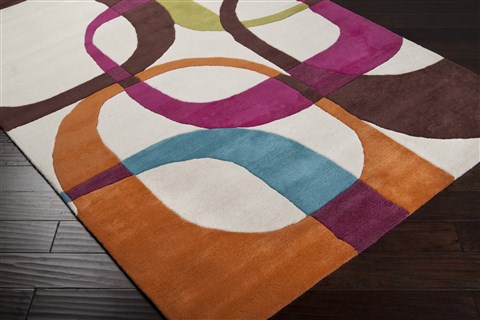 Surya Goa Green 80 X 110 Area Rug G96-811 800-46156 Image 1