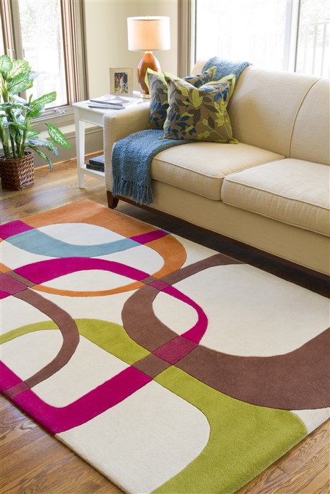 Surya Goa Green 80 X 110 Area Rug G96-811 800-46156 Image 2