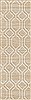 Surya Galloway White Runner 26 X 80 Area Rug GLO1008-268 800-46365 Thumb 0