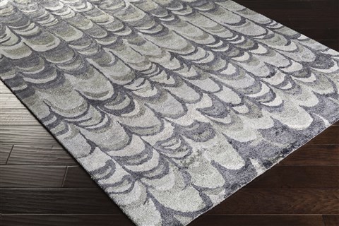 Surya Gemini Grey 50 X 80 Area Rug GMN4001-58 800-46377 Image 1