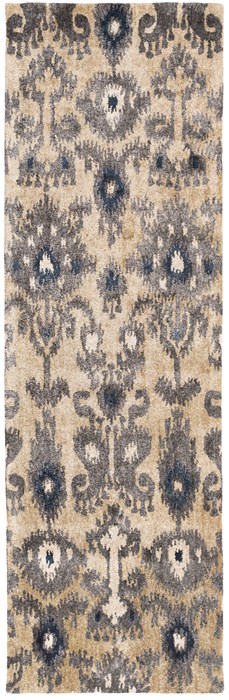 Surya Gemini Black Runner 26 X 80 Area Rug GMN4005-268 800-46395 Image 0