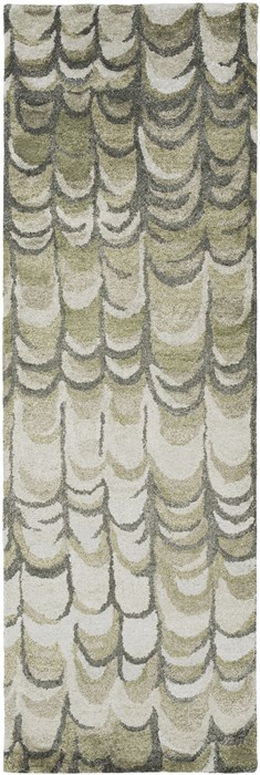 Surya Gemini Green Runner 26 X 80 Area Rug GMN4007-268 800-46405 Image 0