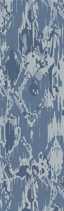Surya Gemini Blue Runner 26 X 80 Area Rug GMN4010-268 800-46420 Image 0