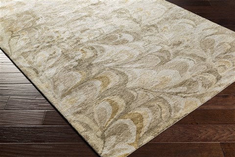 Surya Gemini White 80 X 110 Area Rug GMN4041-811 800-46543 Image 1