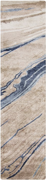 Surya Gemini Blue Runner 26 X 80 Area Rug GMN4054-268 800-46590 Image 0