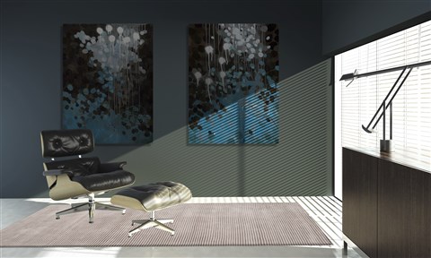 Surya Graphite White Runner 26 X 80 Area Rug GPH50-268 800-46659 Image 2