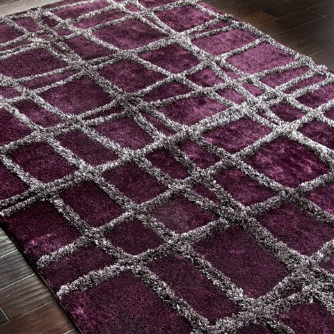 Surya Graph Purple Runner 26 X 80 Area Rug GRP2000-268 800-46731 Image 1