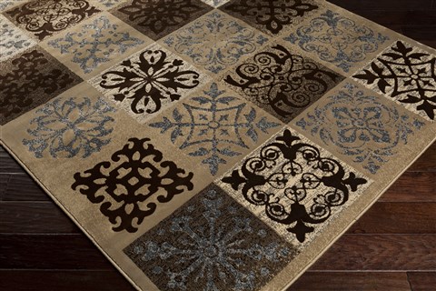 Surya Harmony Grey 53 X 76 Area Rug HAM1051-5376 800-46803 Image 1
