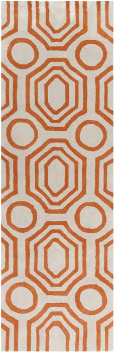 Surya Hudson Park Orange Runner 26 X 80 Area Rug HDP2009-268 800-46959 Image 0