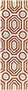 Surya Hudson Park Orange Runner 26 X 80 Area Rug HDP2009-268 800-46959 Thumb 0