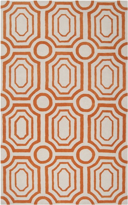 Surya Hudson Park Orange 50 X 76 Area Rug HDP2009-576 800-46961 Image 0
