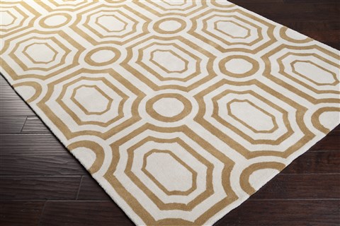 Surya Hudson Park White 50 X 76 Area Rug HDP2015-576 800-46971 Image 1