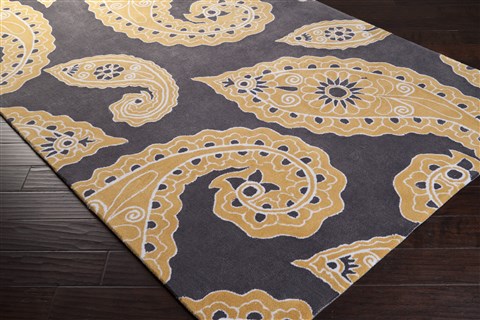 Surya Hudson Park Grey 80 X 100 Area Rug HDP2022-810 800-46992 Image 1