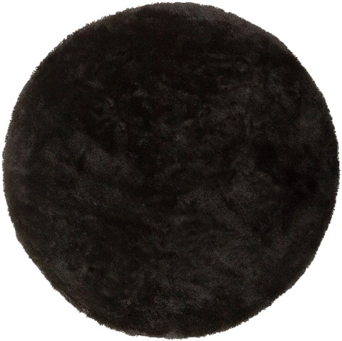 Surya Heaven Black Round 80 X 80 Area Rug HEA8015-8RD 800-47149 Image 0