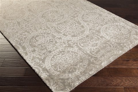 Surya Henna Grey 50 X 80 Area Rug HEN1000-58 800-47154 Image 1