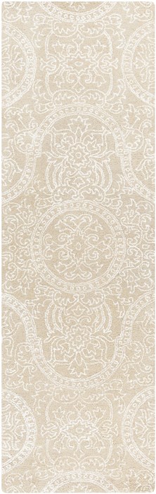 Surya Henna White Runner 26 X 80 Area Rug HEN1002-268 800-47162 Image 0