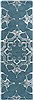 Surya Henna Blue Runner 26 X 80 Area Rug HEN1003-268 800-47167 Thumb 0