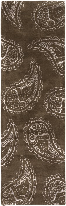 Surya Henna Brown Runner 26 X 80 Area Rug HEN1010-268 800-47202 Image 0