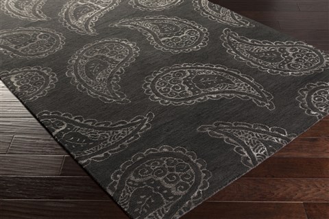 Surya Henna Black 80 X 110 Area Rug HEN1013-811 800-47220 Image 1