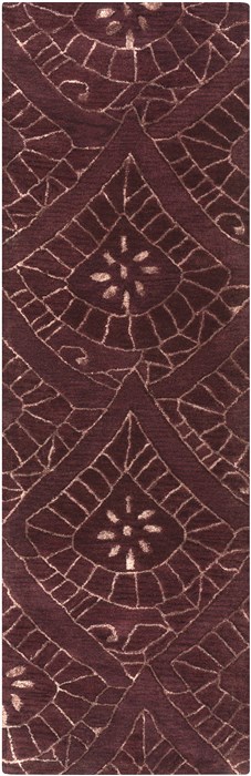 Surya Henna Red Runner 26 X 80 Area Rug HEN1014-268 800-47222 Image 0