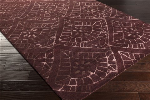 Surya Henna Red 80 X 110 Area Rug HEN1014-811 800-47225 Image 1