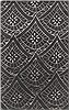 Surya Henna Black 80 X 110 Area Rug HEN1016-811 800-47235 Thumb 0