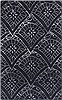 Surya Henna Black 80 X 110 Area Rug HEN1017-811 800-47240 Thumb 0