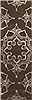 Surya Henna Brown Runner 26 X 80 Area Rug HEN1018-268 800-47242 Thumb 0