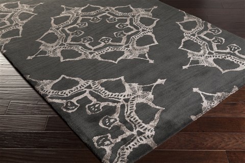 Surya Henna Grey 33 X 53 Area Rug HEN1019-3353 800-47248 Image 1