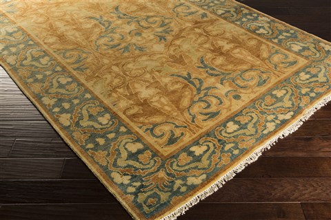 Surya Hillcrest Green 90 X 130 Area Rug HIL9019-913 800-47338 Image 1