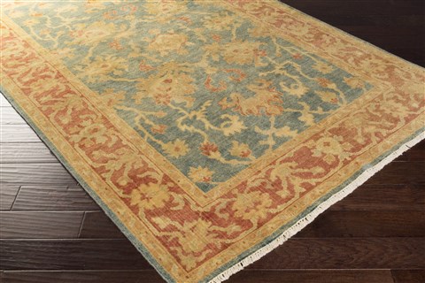 Surya Hillcrest Blue 56 X 86 Area Rug HIL9026-5686 800-47371 Image 1