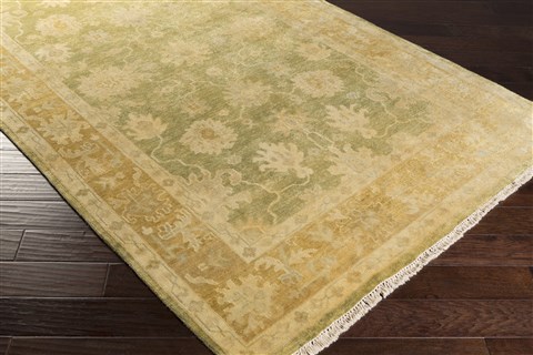 Surya Hillcrest Green 80 X 110 Area Rug HIL9028-811 800-47382 Image 1