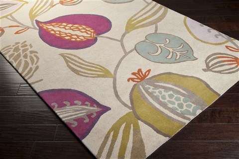 Surya Harlequin Purple 80 X 100 Area Rug HQL8000-810 800-47423 Image 1