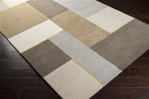 Surya Harlequin Grey 50 X 80 Area Rug HQL8005-58 800-47437 Image 1