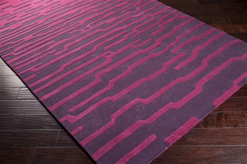Surya Harlequin Purple 50 X 80 Area Rug HQL8008-58 800-47446 Image 1