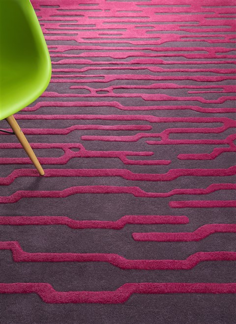 Surya Harlequin Purple 50 X 80 Area Rug HQL8008-58 800-47446 Image 6