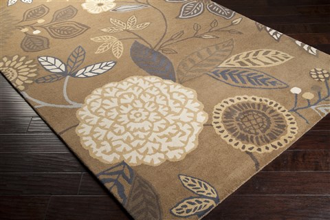 Surya Harlequin White 90 X 120 Area Rug HQL8012-912 800-47460 Image 1