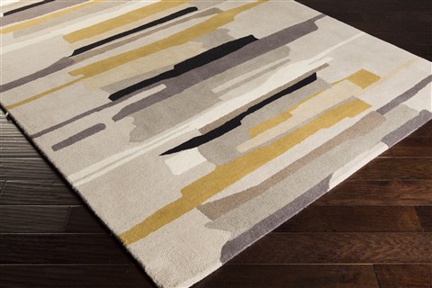 Surya Harlequin Grey 90 X 120 Area Rug HQL8022-912 800-47475 Image 1